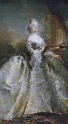 Carl Gustaf Pilo Queen of Denmark oil on canvas
